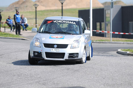 Glimt fra Rallysprint på Regnbueringen
(Foto: Jimmy Lerche (Coverfoto.dk))